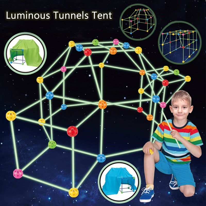 Adventure Builder Kit: 3D Forts, Castles, and Tunnels โ The Ultimate Children's Construction Playset - luvinly