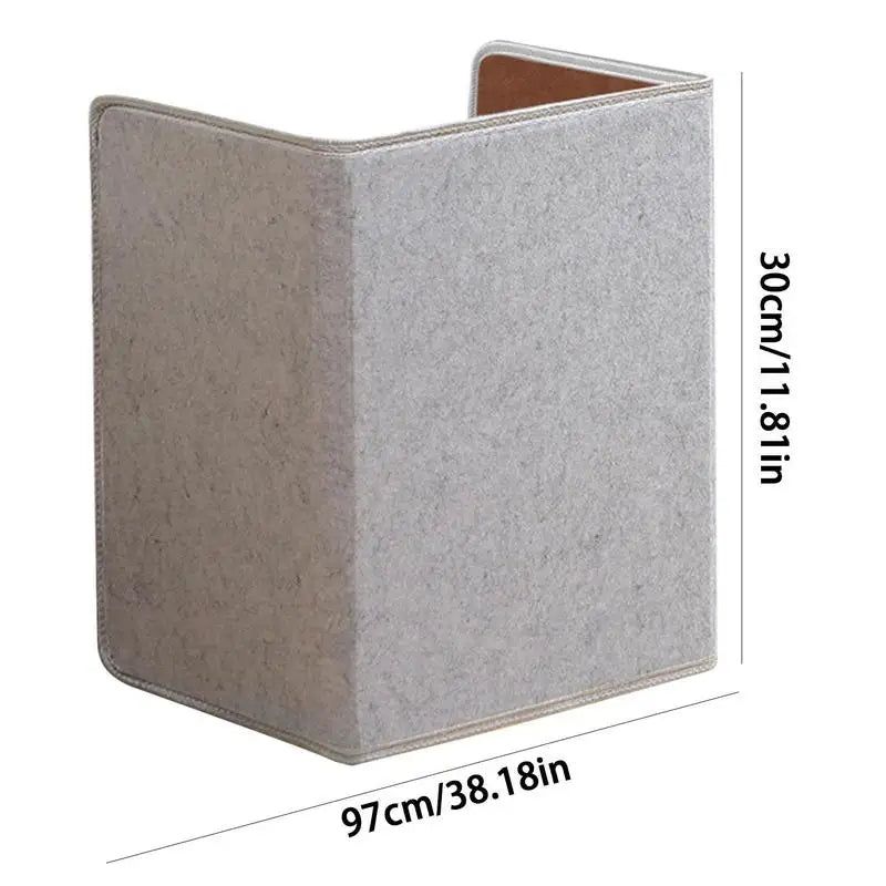 CozyFeet: Foldable 3D Under Desk Foot Warmer with Timer and Auto Shut Off - luvinly