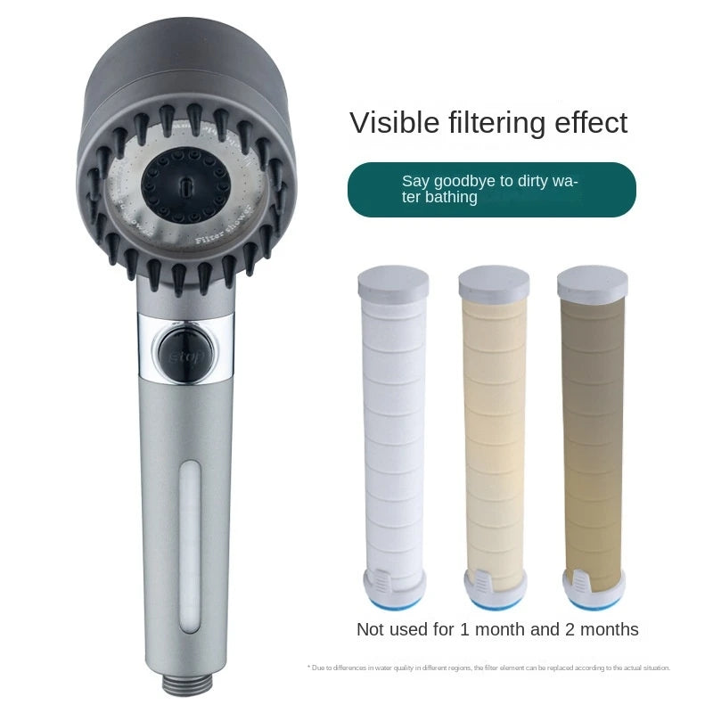 HydroPulse– High-Pressure 3-Mode Shower Head