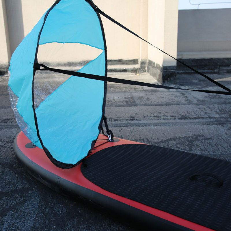 FOLDABLE KAYAK SAIL/ADVENTURE SAIL - HIT THE HIGH SEAS LIKE A PRO! - luvinly