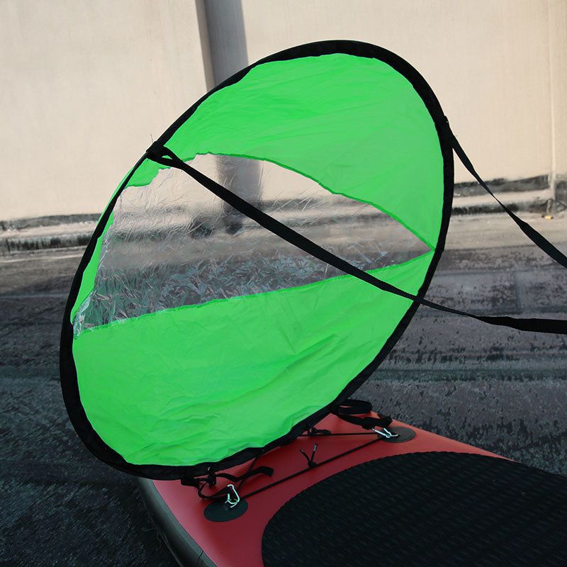 FOLDABLE KAYAK SAIL/ADVENTURE SAIL - HIT THE HIGH SEAS LIKE A PRO! - luvinly