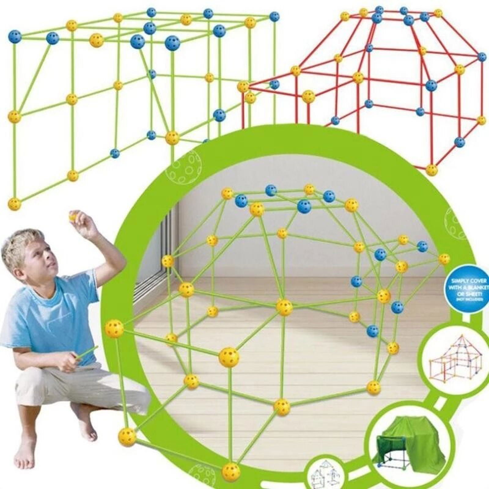 Adventure Builder Kit: 3D Forts, Castles, and Tunnels – The Ultimate Children's Construction Playset - luvinly