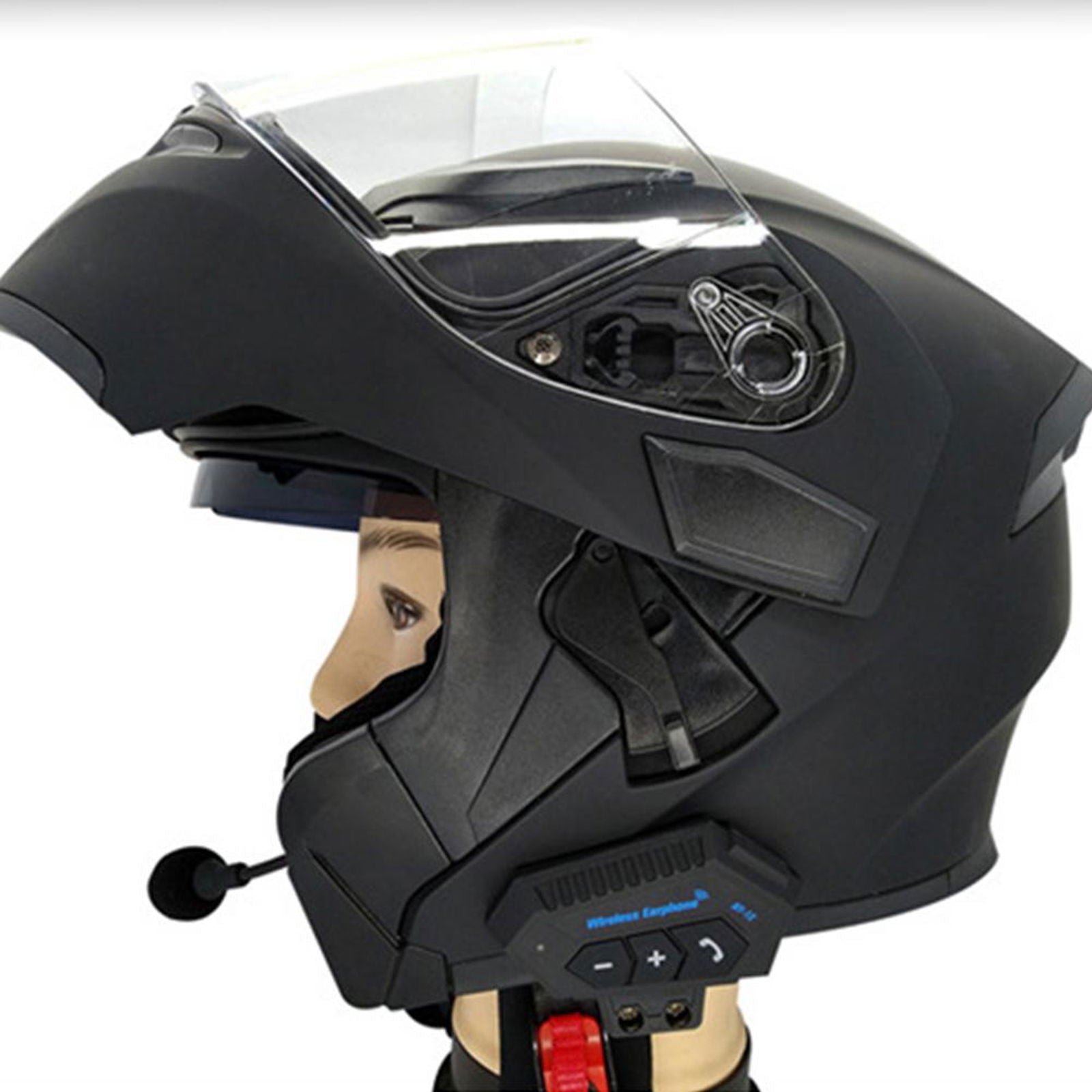 AudiMoto - Helmet Headset Wireless Hands-Free Call Kit - luvinly