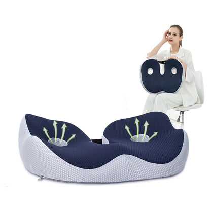 ComfortFlex™️- OrthoSoothe Memory Foam Seat Cushion - luvinly