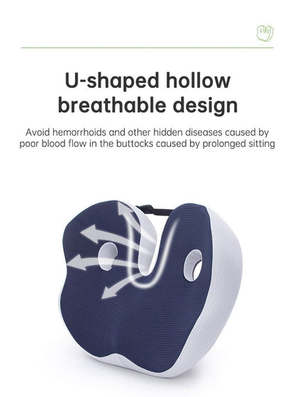 ComfortFlex™️- OrthoSoothe Memory Foam Seat Cushion - luvinly