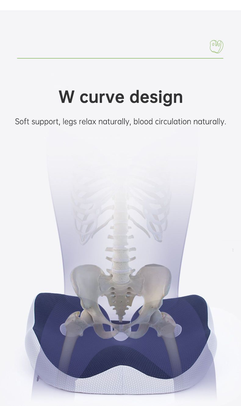 ComfortFlex™️- OrthoSoothe Memory Foam Seat Cushion - luvinly