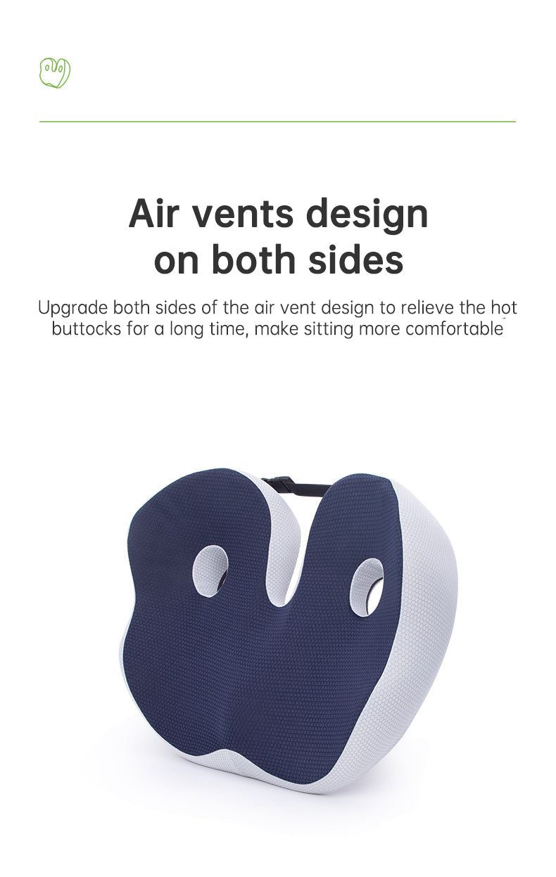 ComfortFlex™️- OrthoSoothe Memory Foam Seat Cushion - luvinly