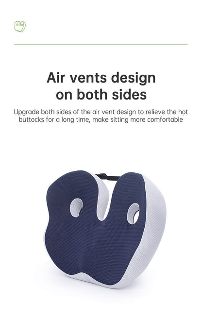 ComfortFlex™️- OrthoSoothe Memory Foam Seat Cushion - luvinly