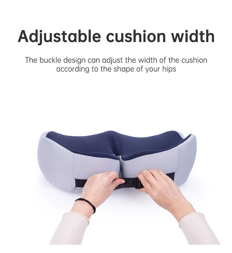 ComfortFlex™️- OrthoSoothe Memory Foam Seat Cushion - luvinly