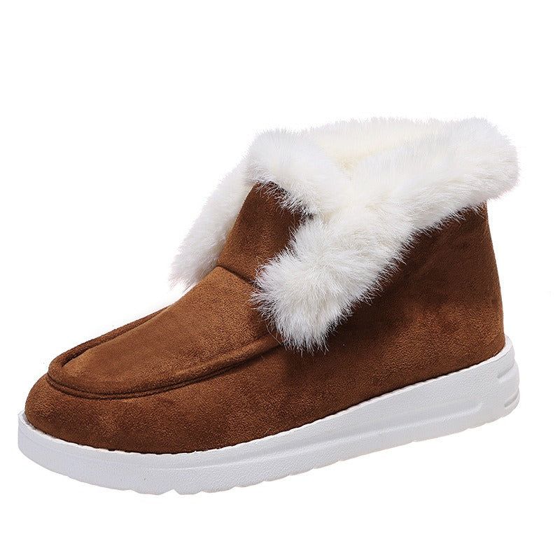 CozyVibes-Soothing Slip-On Winter Boots - luvinly