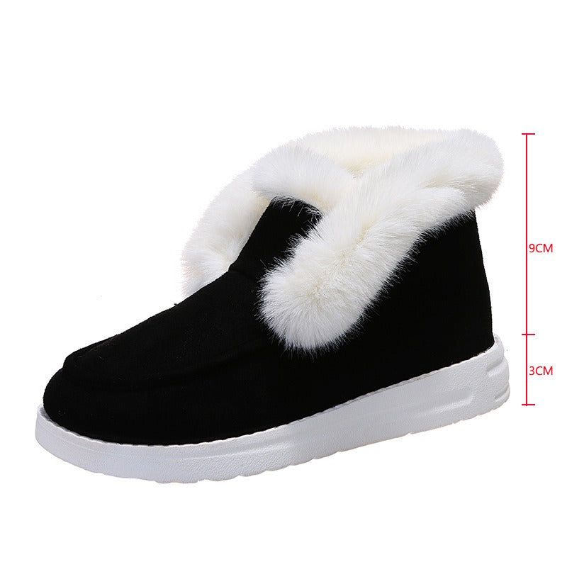 CozyVibes-Soothing Slip-On Winter Boots - luvinly