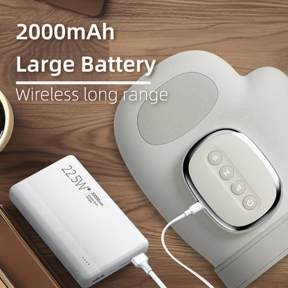 Electric Hand Massager with Air Pressure, Finger Massage, Palm kneading, Meridian Therapy, Acupoint Heating Massage Device