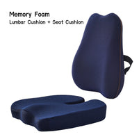 ComfyFlow™ 2.0 – Full Seat & Back Support Cushion Set