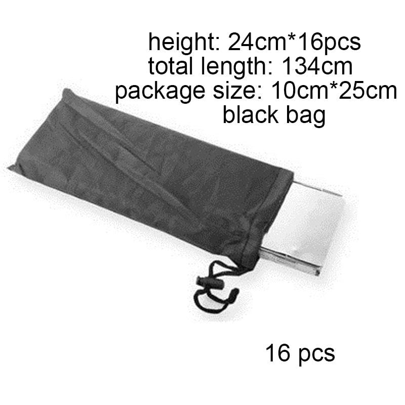 FOLDABLE OUTDOOR GAS STOVE WIND SHIELD - luvinly