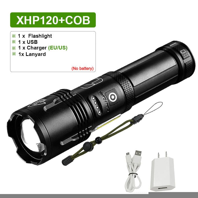 FlashBolt - Rechargeable Tactical Laser Flashlight - luvinly