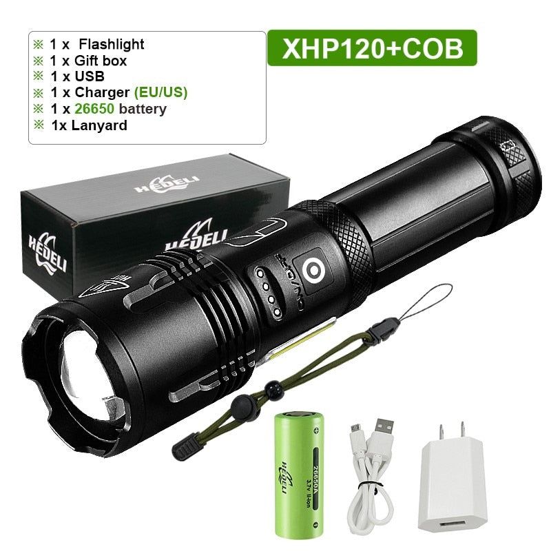 FlashBolt - Rechargeable Tactical Laser Flashlight - luvinly
