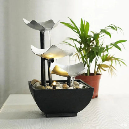 Flowing Water Desktop Fountain - luvinly