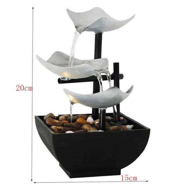 Flowing Water Desktop Fountain - luvinly