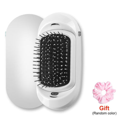FrizzStop - Portable Electric Ionic Hairbrush - luvinly