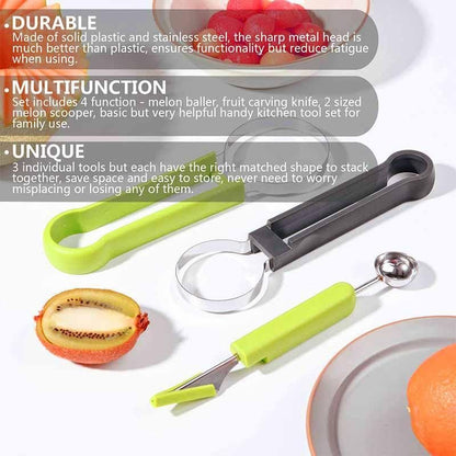 FruitWand™️ -4 In 1 Fruit & Cake Slicer - luvinly