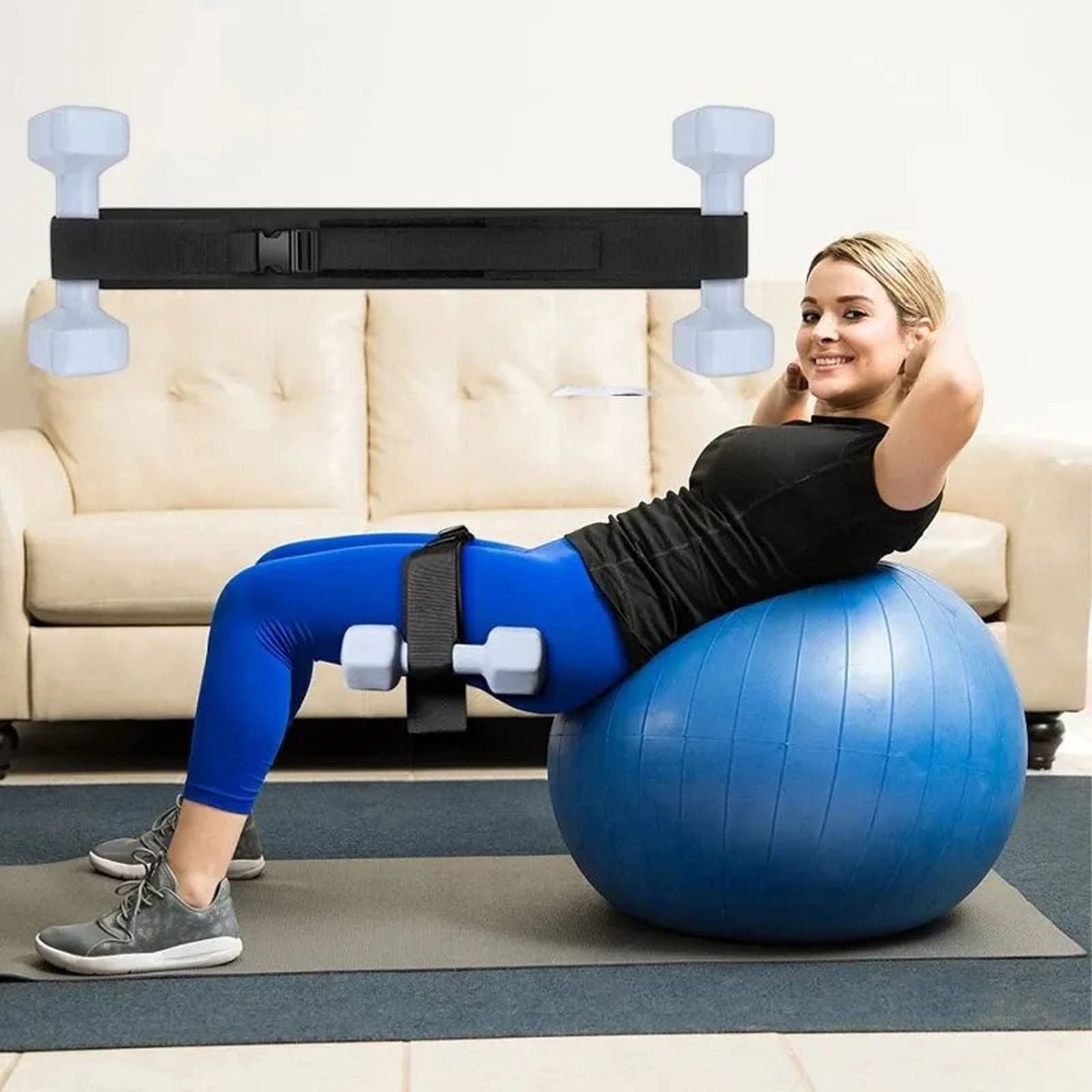 GluteMax - Exercise Hip Thrust Glute Trainer Belt - luvinly