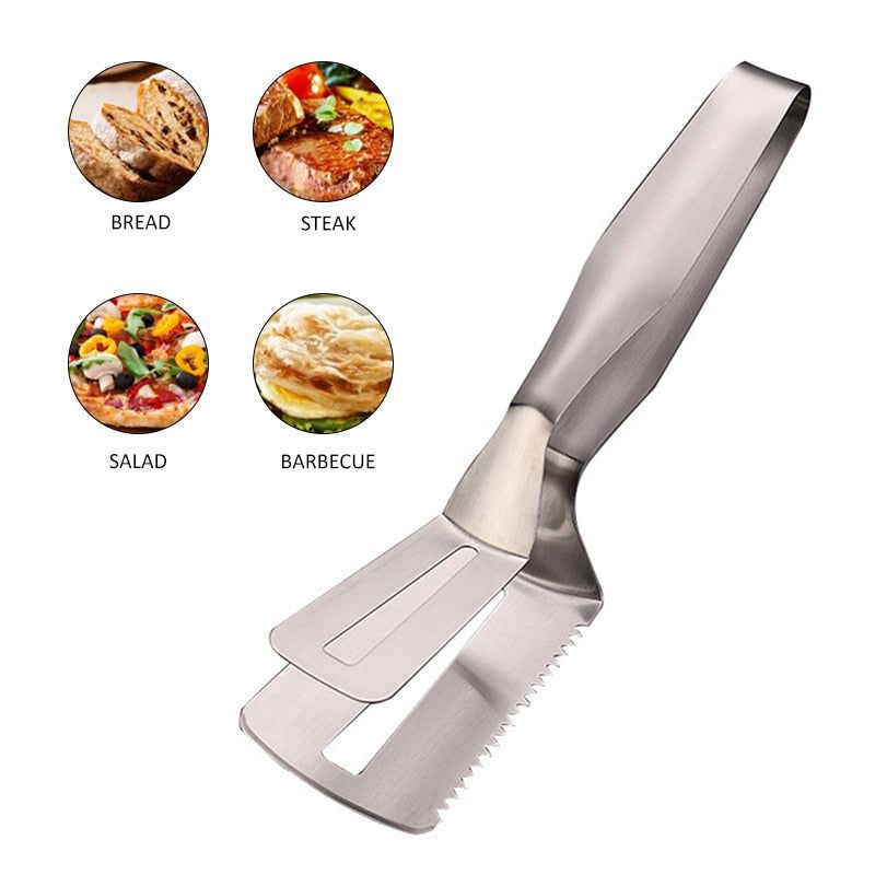 GriTong™ Stainless Steel BBQ Tong - luvinly