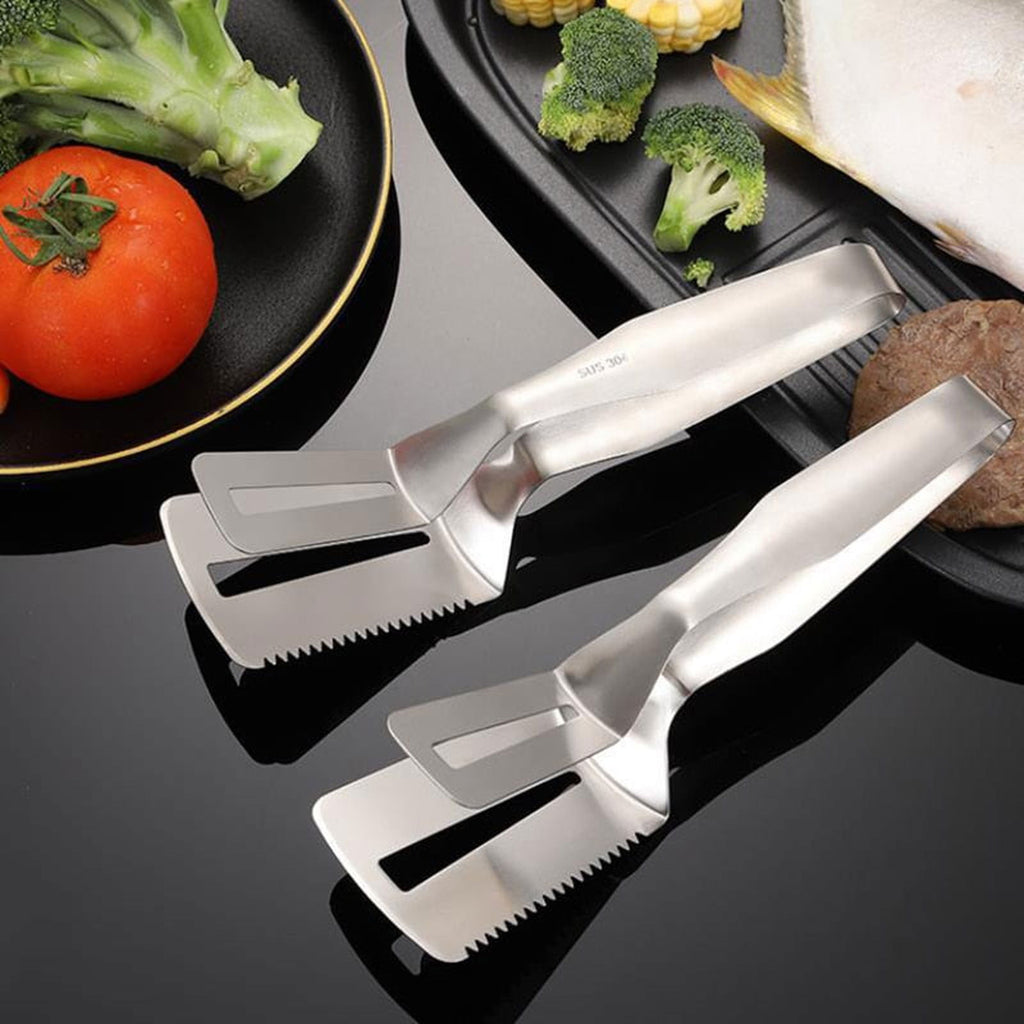 GriTong™ Stainless Steel BBQ Tong - luvinly