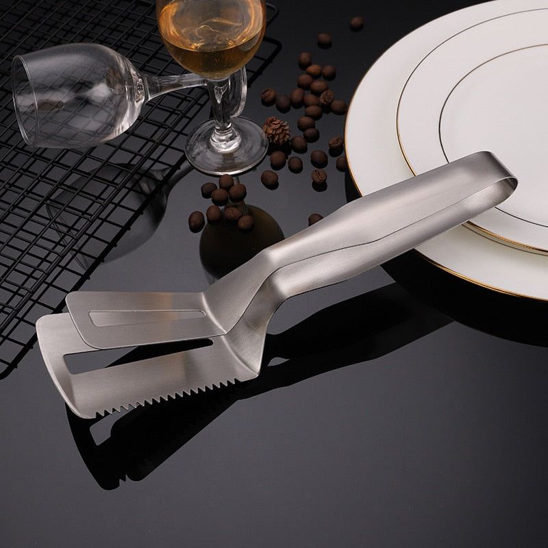 GriTong™ Stainless Steel BBQ Tong - luvinly