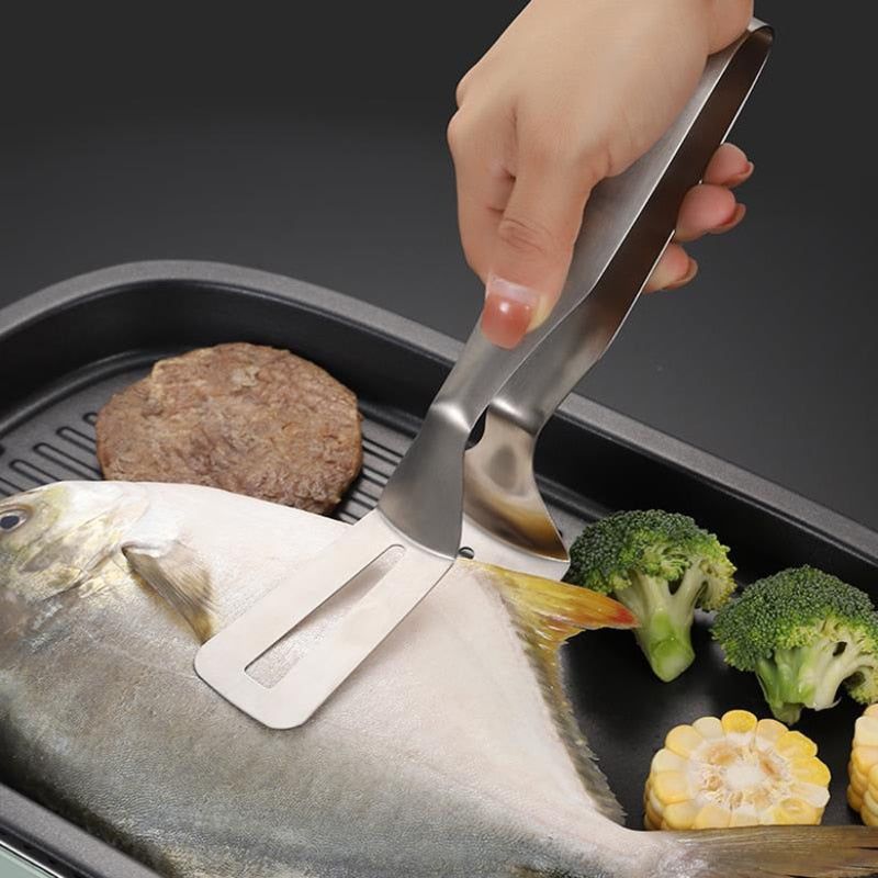 GriTong™ Stainless Steel BBQ Tong - luvinly