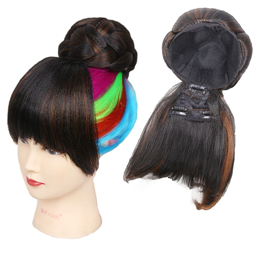 HairComplete - Ponytail Bun & Bang Set - luvinly
