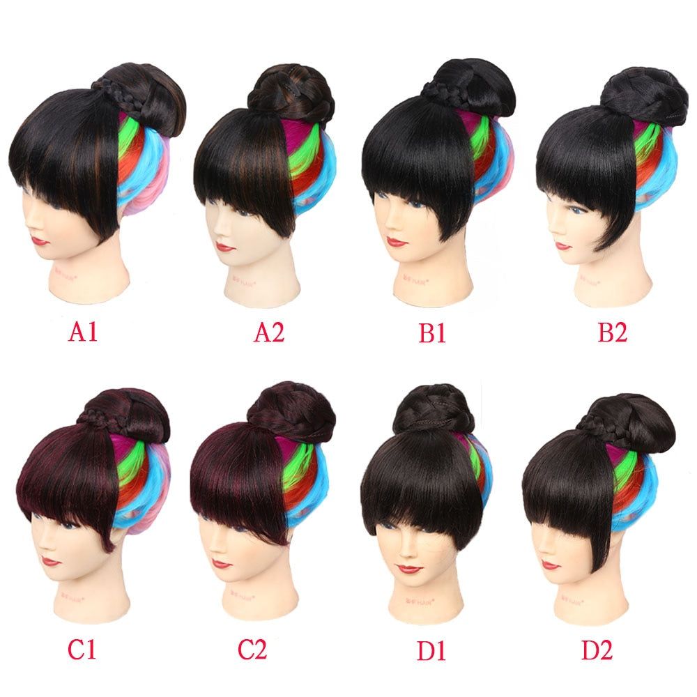 HairComplete - Ponytail Bun & Bang Set - luvinly