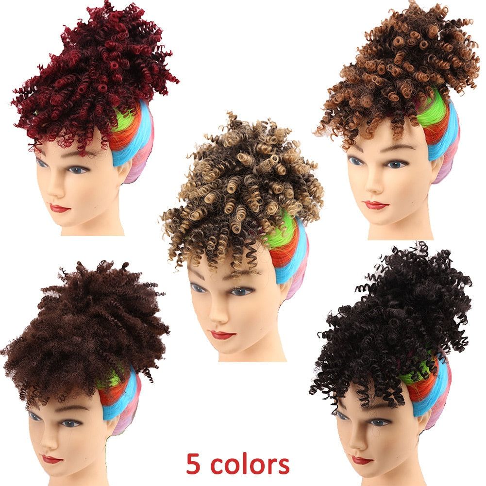 HairComplete - Ponytail Bun & Bang Set - luvinly