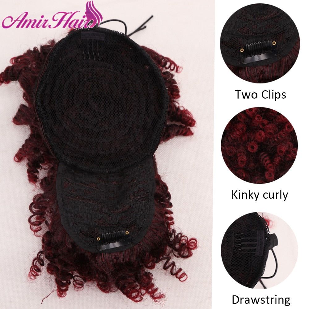 HairComplete - Ponytail Bun & Bang Set - luvinly