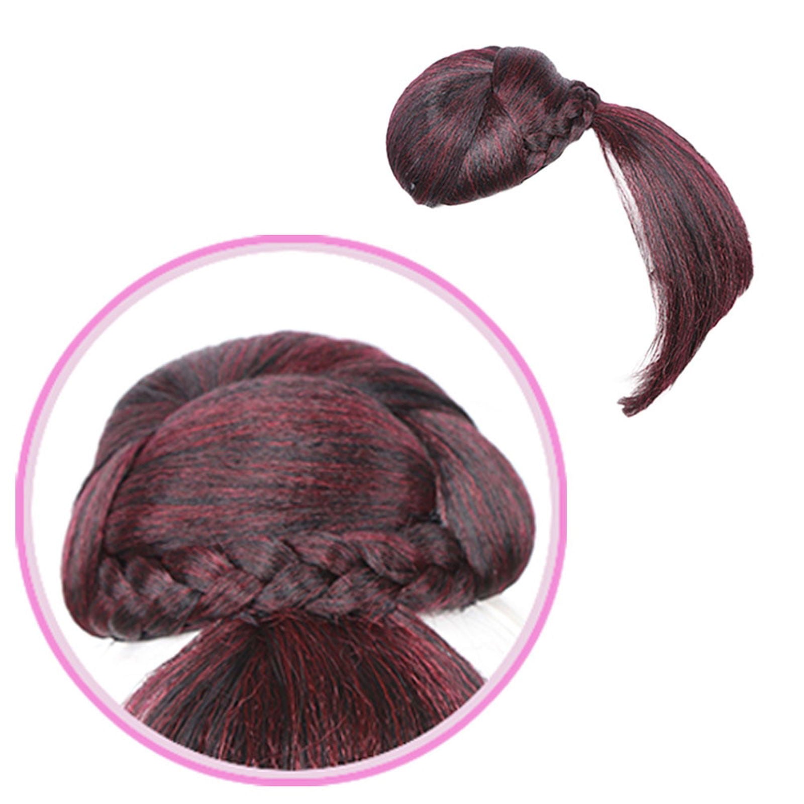 HairComplete - Ponytail Bun & Bang Set - luvinly