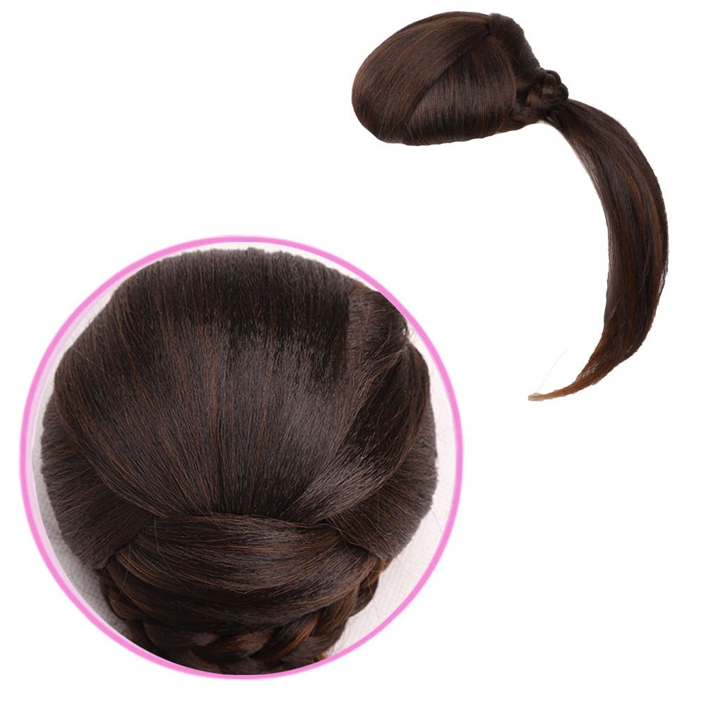 HairComplete - Ponytail Bun & Bang Set - luvinly