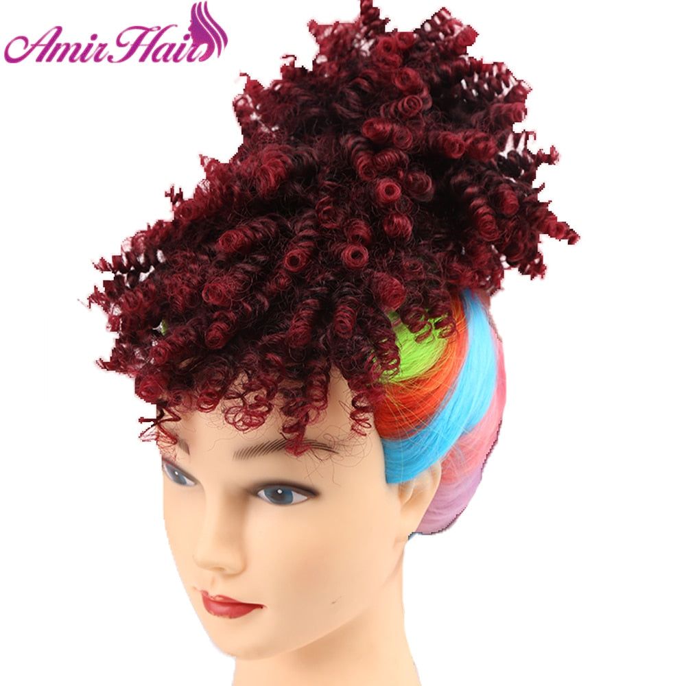 HairComplete - Ponytail Bun & Bang Set - luvinly