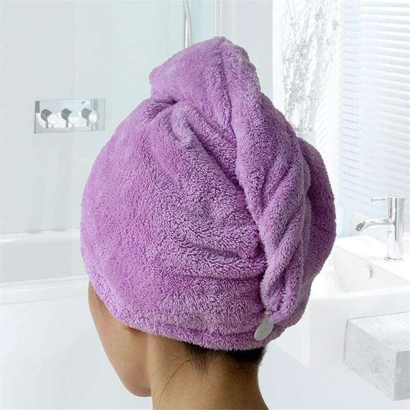 HairZorb - Super Absorbent & Quick Dry Microfiber Hair Towel Wrap - luvinly