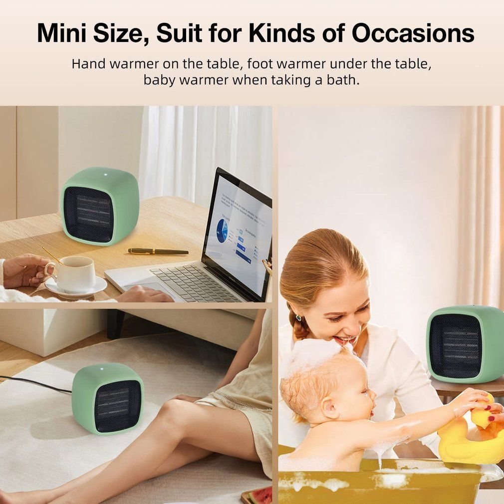 HeatPod - Portable Desktop Personal Electric Heater - luvinly