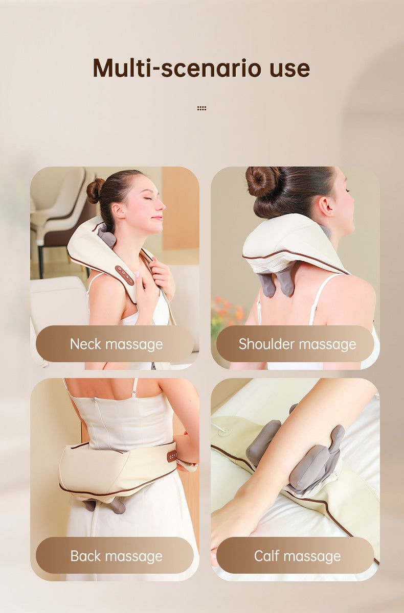 Heating Vibration Neck Massager - luvinly
