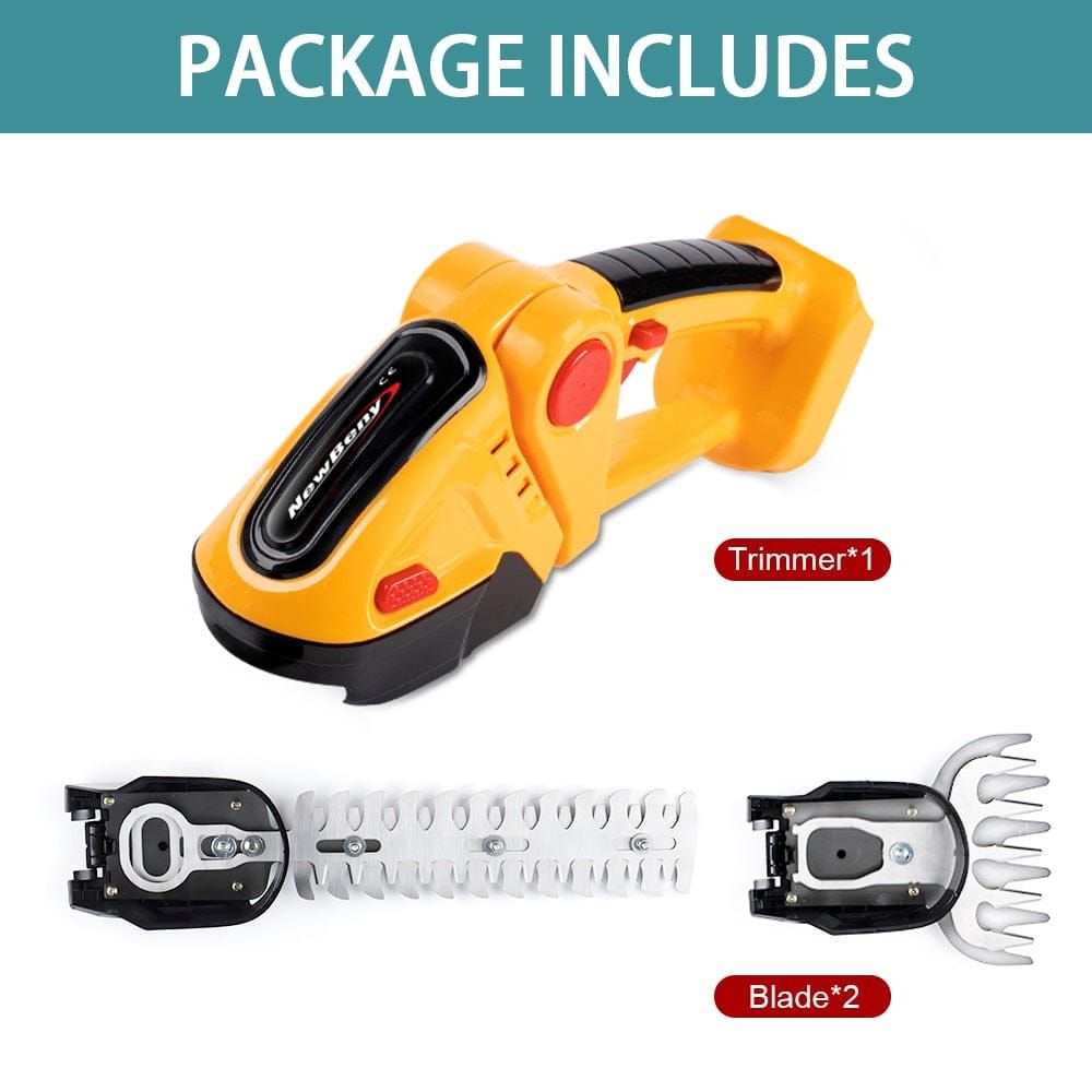 HedgeGenie™️- 2 In 1 Cordless Electric Hedge Garden Trimmer - luvinly
