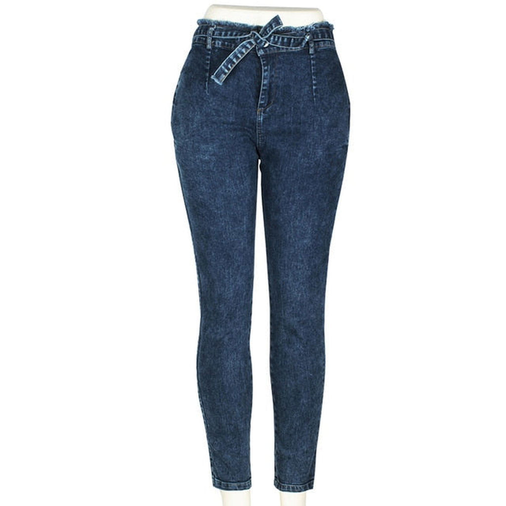 High Waist Jeans - luvinly