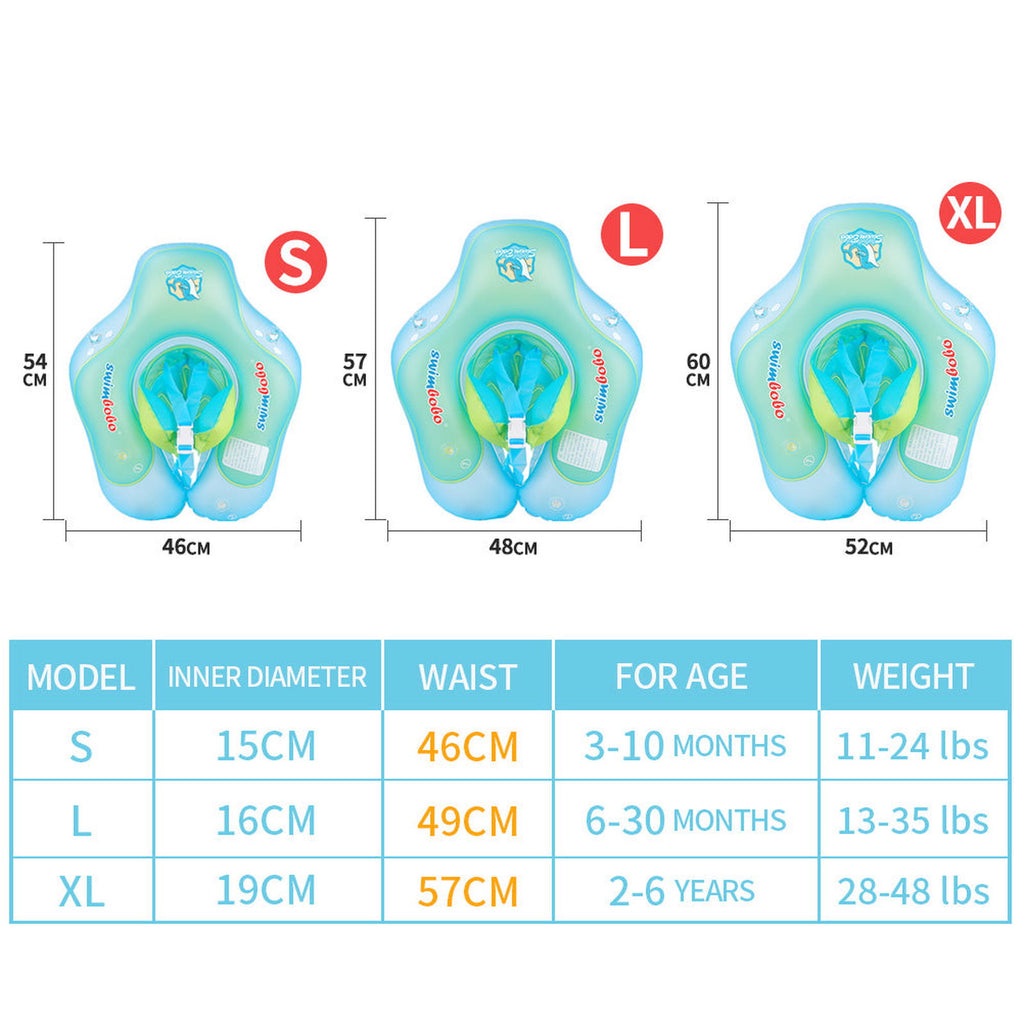INFANT SAFETY SWIMMING RING - luvinly