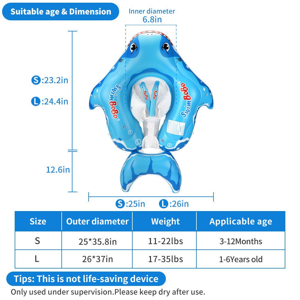INFANT SAFETY SWIMMING RING - luvinly