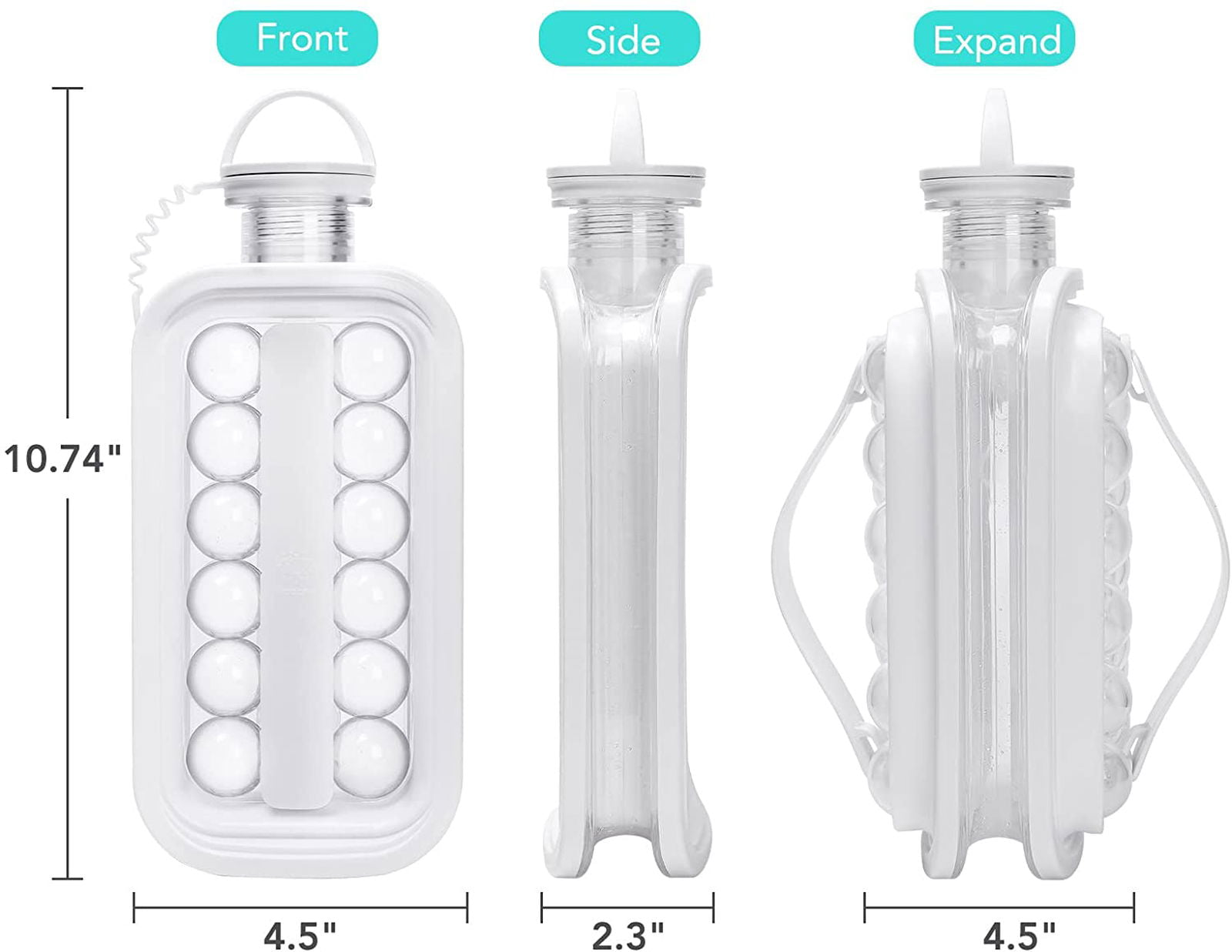 IcePop- 2-IN-1 KEEP COLD PORTABLE ICE KETTLE - luvinly