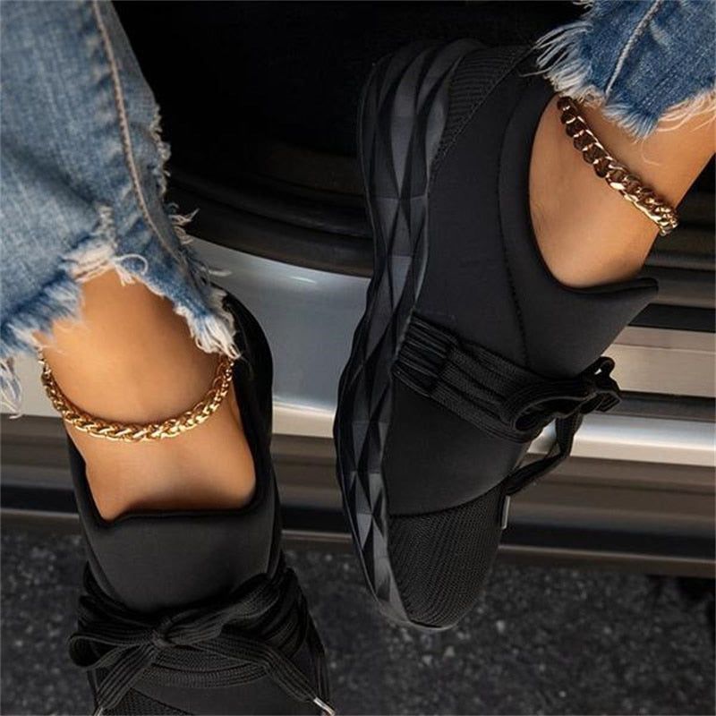 KnitFoot - Non Slip Training Sneaker - luvinly