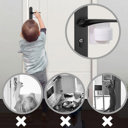 KnobLock - Child Proof Door Lever Lock - luvinly
