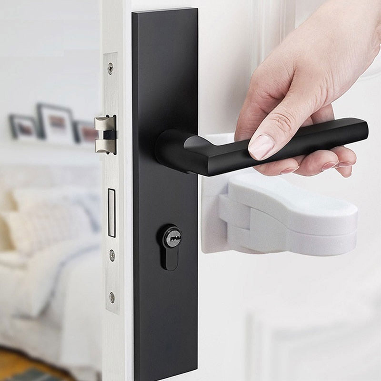 KnobLock - Child Proof Door Lever Lock - luvinly