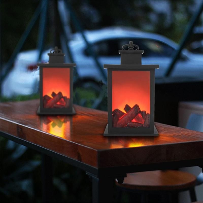 LED Flame Lantern Lamp - luvinly