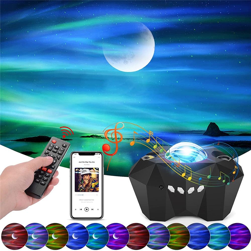 Led Aurora Borealis Night Lights - luvinly