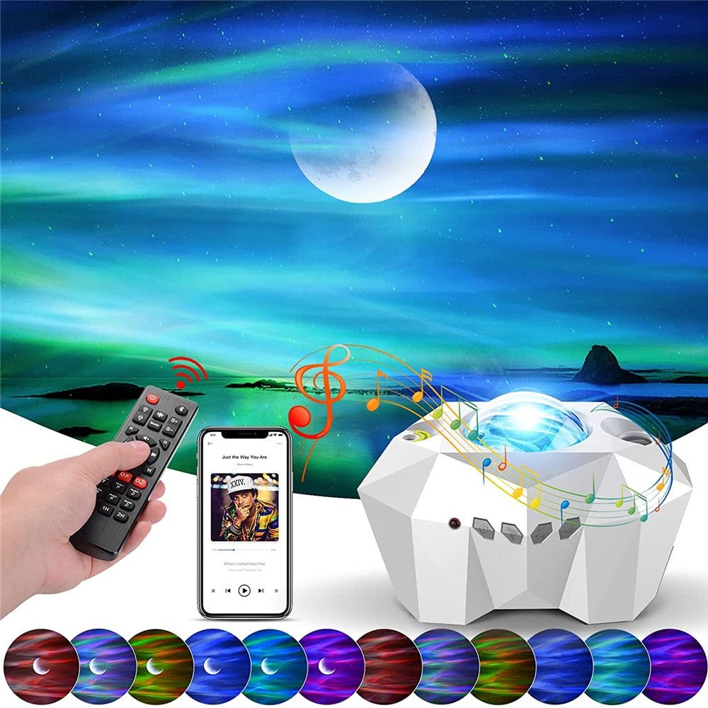 Led Aurora Borealis Night Lights - luvinly